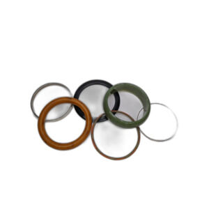 Lot Of 6 Vintage 80s & 90s Bangle Bracelets Brass Inlay Plastic Metal